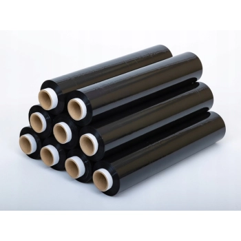 Czarna folia Stretch